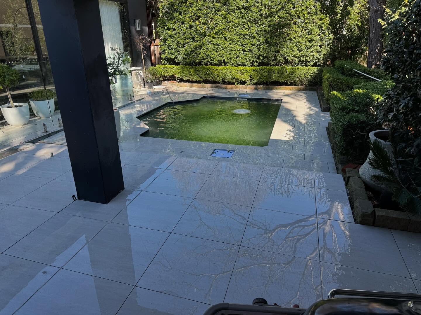 Porcelain Pool Deck