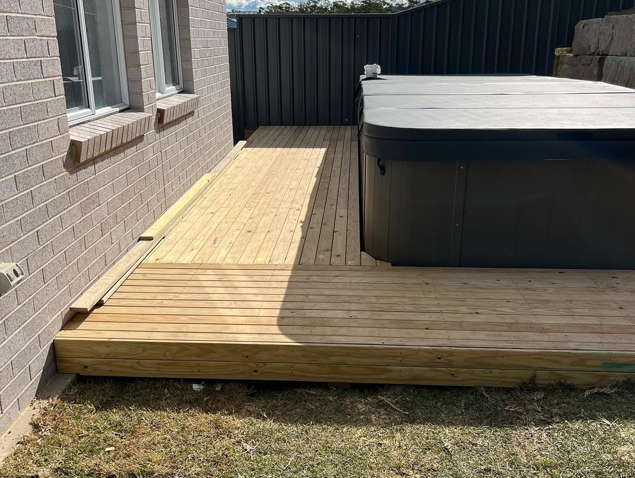 Timber Spa Deck