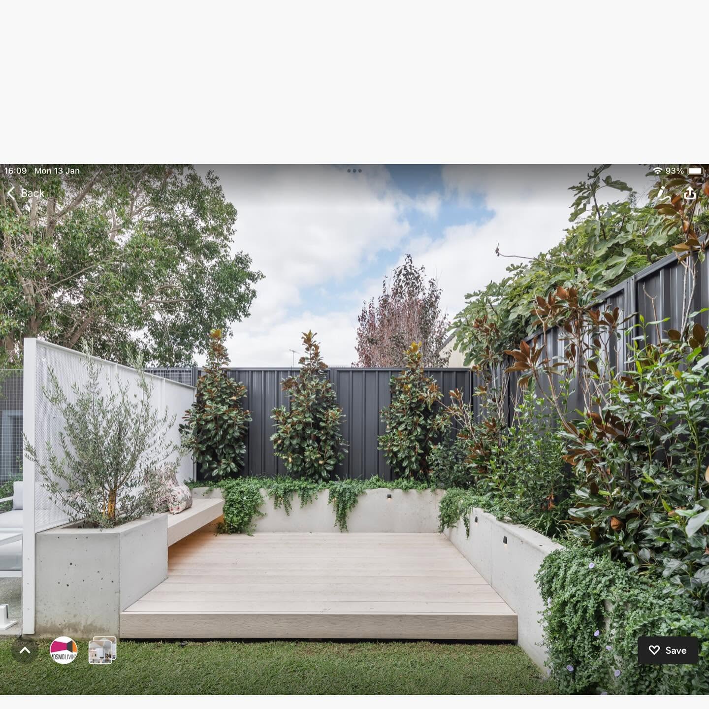 Concrete Bench Nook