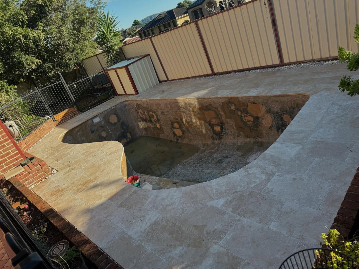 Travertine Pool Coping