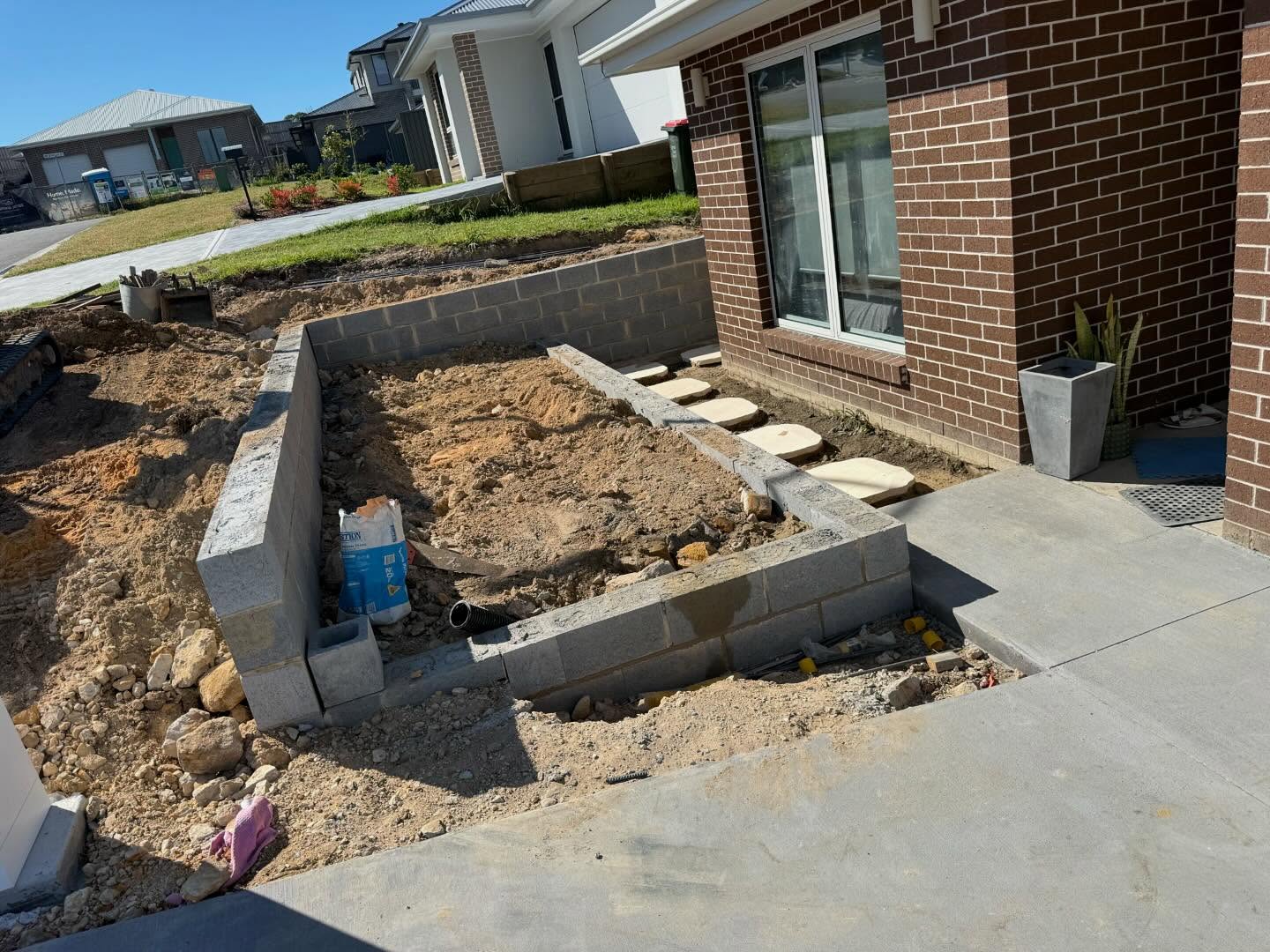 Block Wall Build